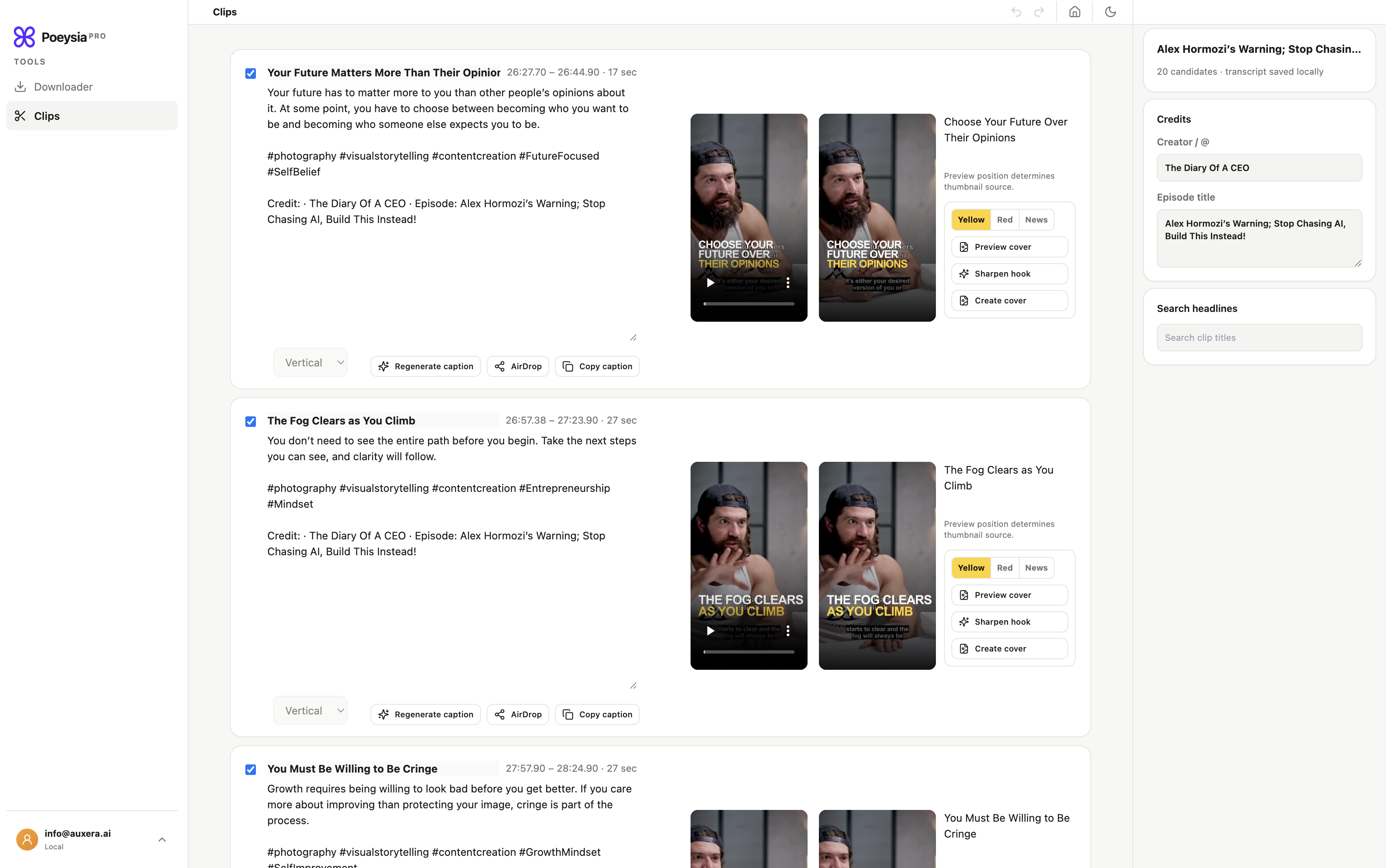 PoeysiaPRO screenshot 1